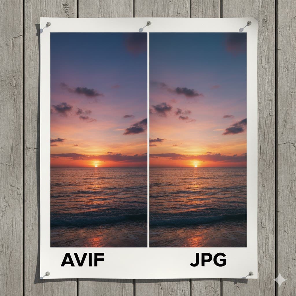 AVIF vs JPG: Which One Actually Looks Better at the Same File Size?
